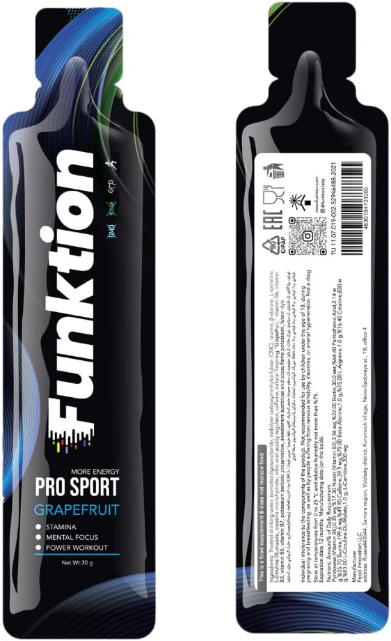 پودر پری‌ورک‌اوت Funktion مدل Pro Sport