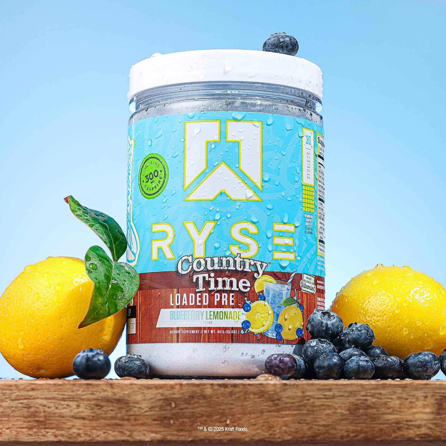 پودر پری‌ورک‌اوت رایز مدل RYSE Loaded، طعم لیمو