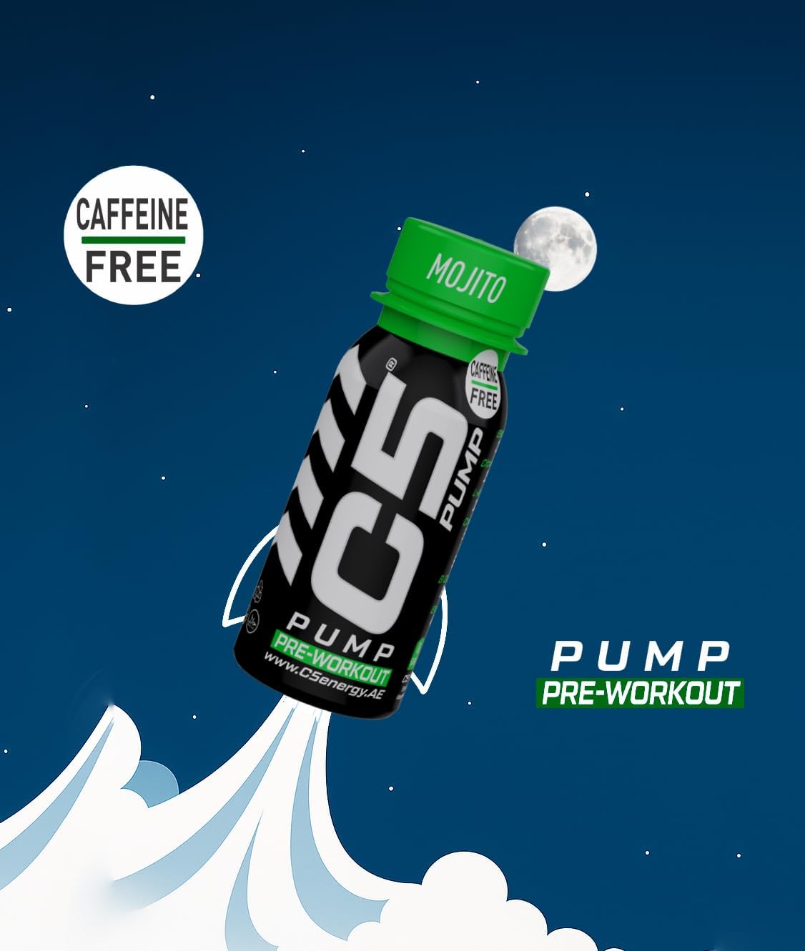 نوشیدنی پری‌ورک‌اوت C5 مدل PUMP Shot، 80 میلی‌لیتر