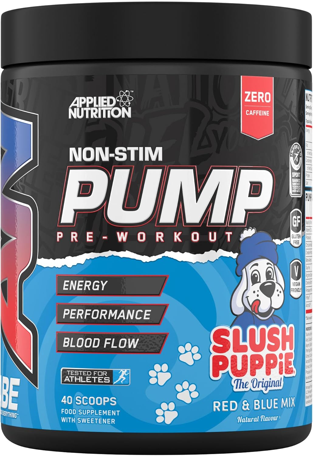 پودر پری‌ورک‌اوت اپلاید نوتریشن مدل ABE Pump، 500 گرم، 40 سروینگ