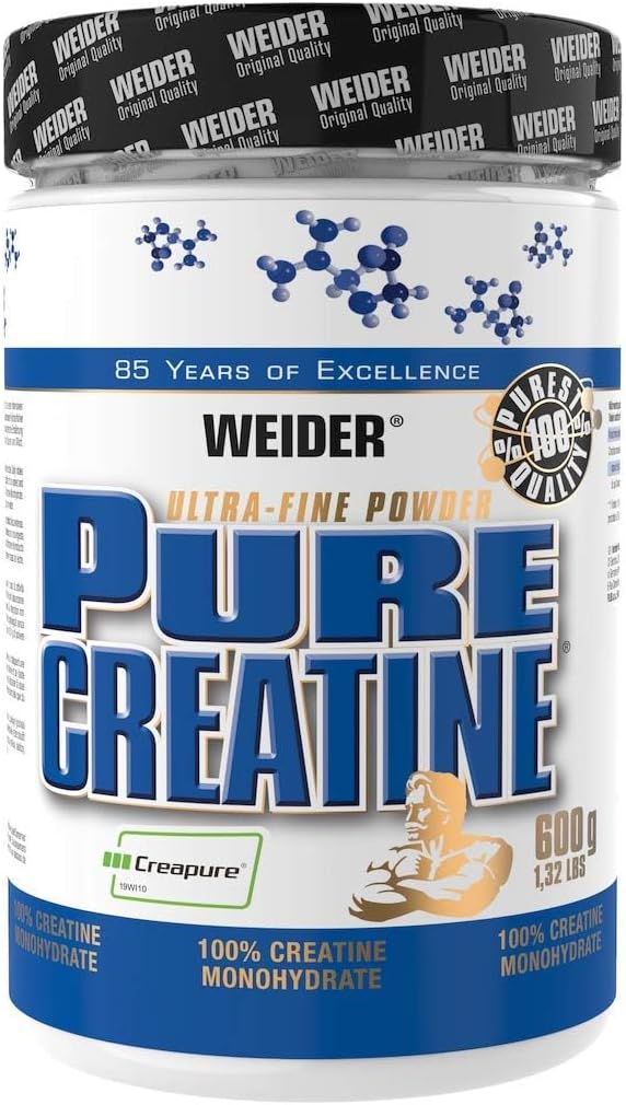 پودر کراتین مونوهیدرات Weider – 600 گرم