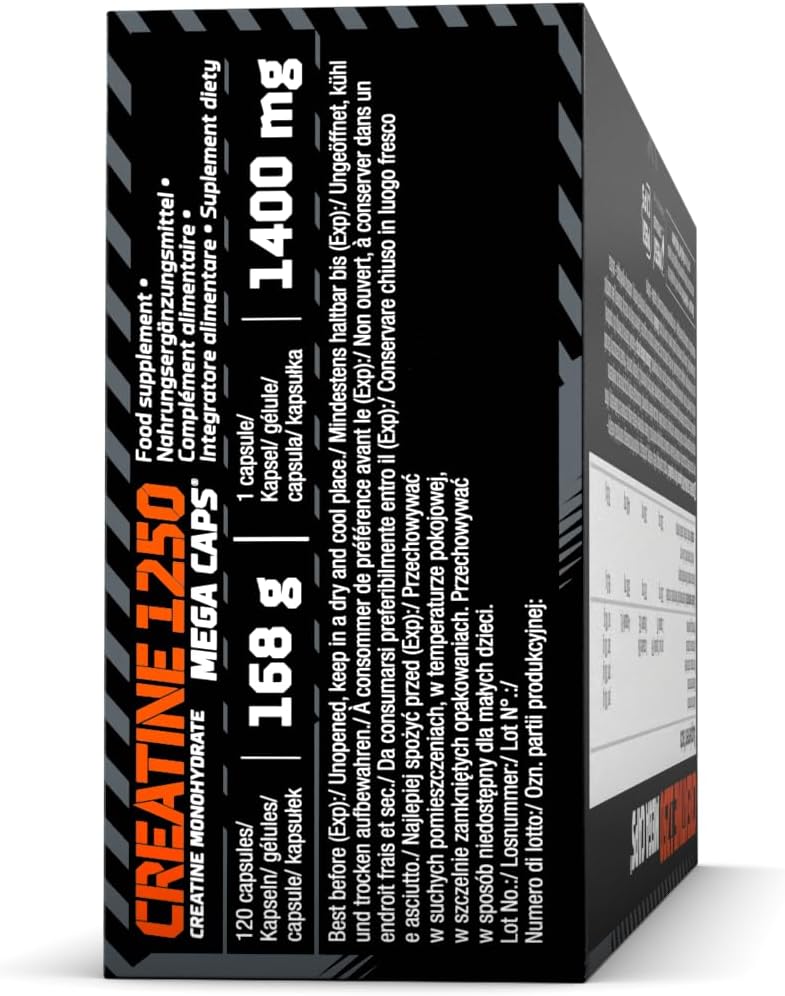 کپسول کراتین OLIMP SPORT NUTRITION – 120 کپسول، میکرونیزه