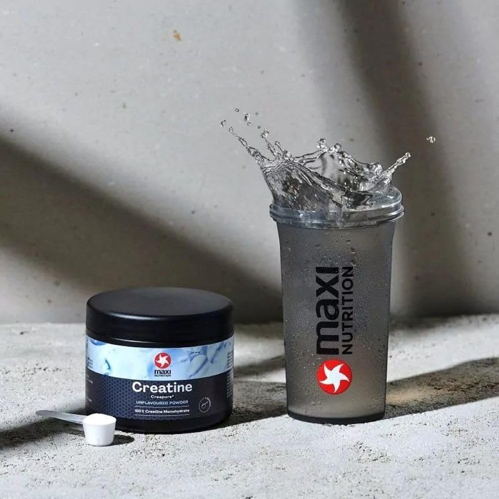 پودر کراتین مونوهیدرات MaxiNutrition Creapure – 250 گرم، بدون طعم، وگان