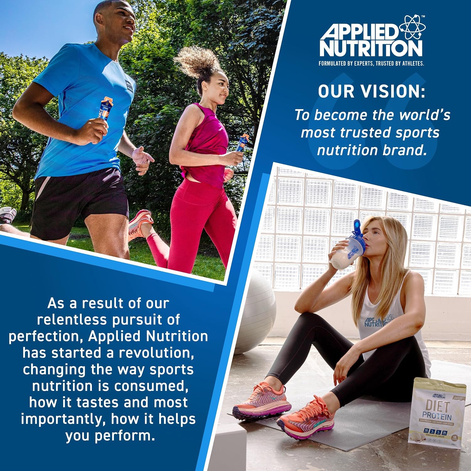 کپسول کراتین مونوهیدرات Applied Nutrition – 120 کپسول، میکرونیزه