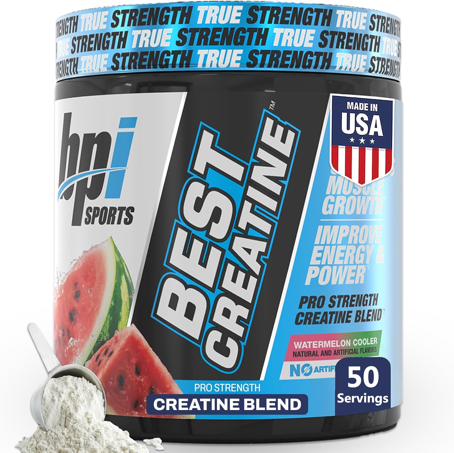 پودر کراتین BPI Sports – 50 وعده، طعم هندوانه