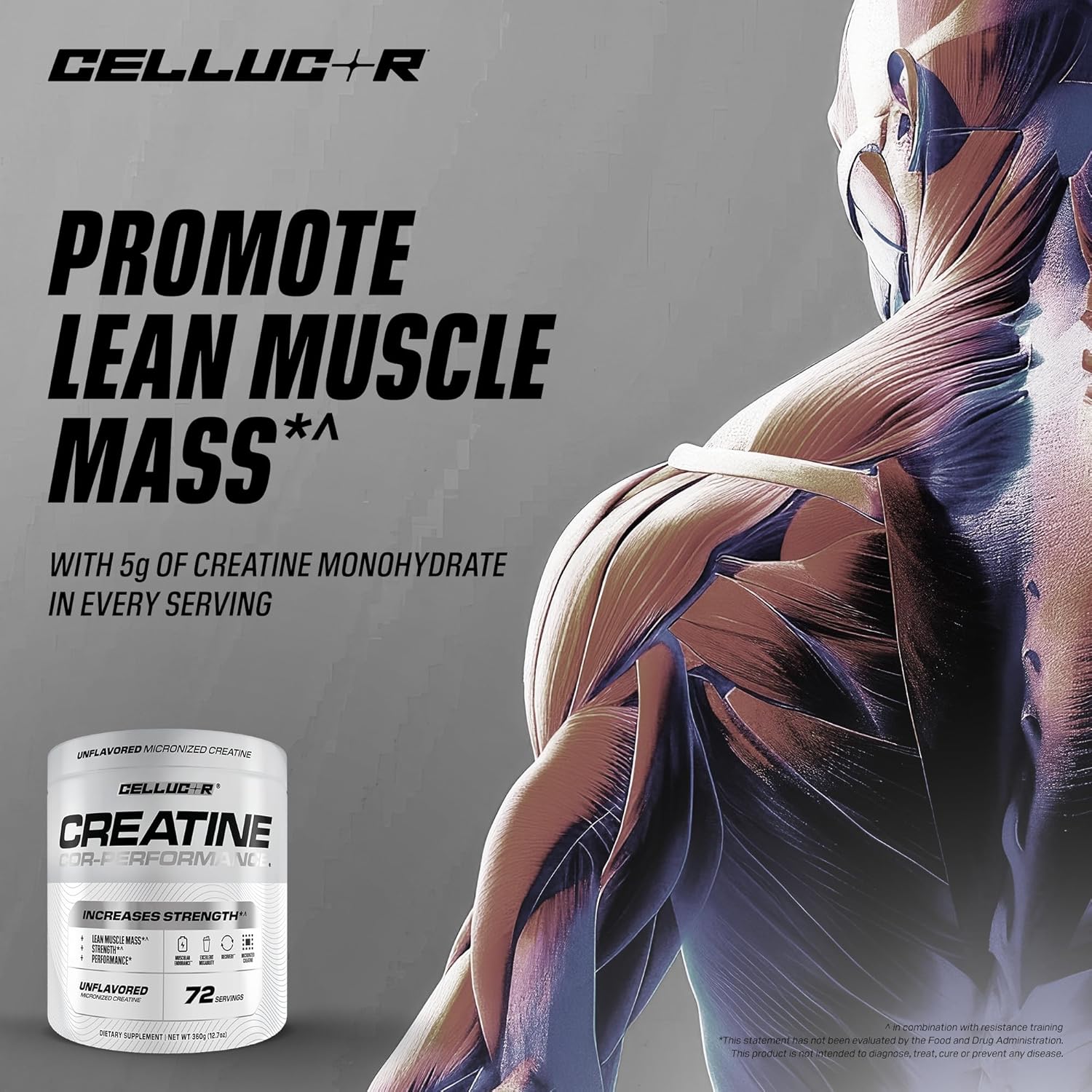مکمل پیش از تمرین Cellucor – 72 وعده، بدون طعم
