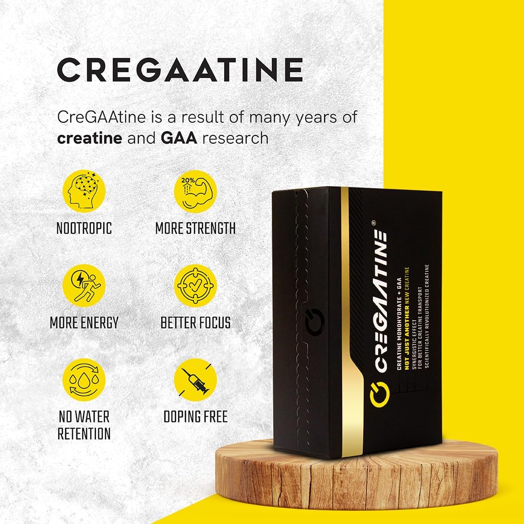 پودر کراتین مونوهیدرات CreGAAtine – 30 وعده، بدون طعم، میکرونیزه