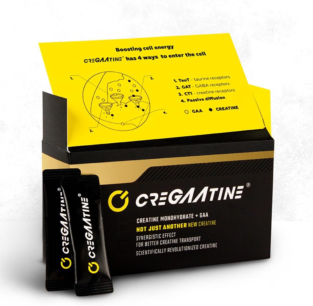 پودر کراتین مونوهیدرات CreGAAtine – 30 وعده، بدون طعم، میکرونیزه
