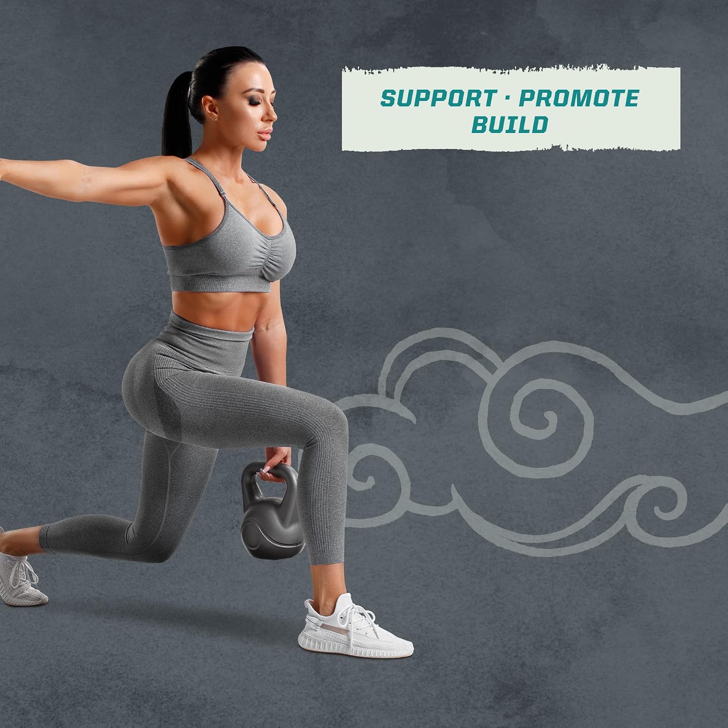 پودر کراتین مونوهیدرات Sunwarrior – 300 گرم، بدون طعم، وگان