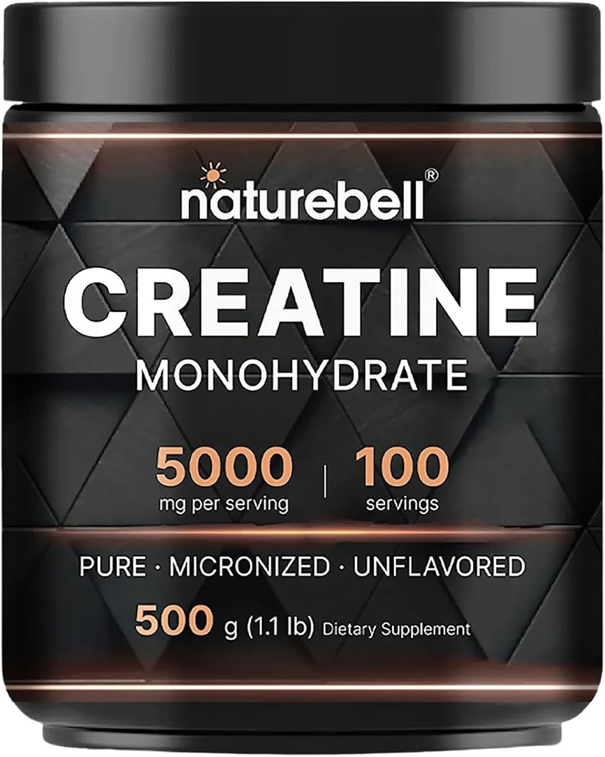 مکمل پیش از تمرین NatureBell – 1.1 پوند، 100 وعده، بدون طعم