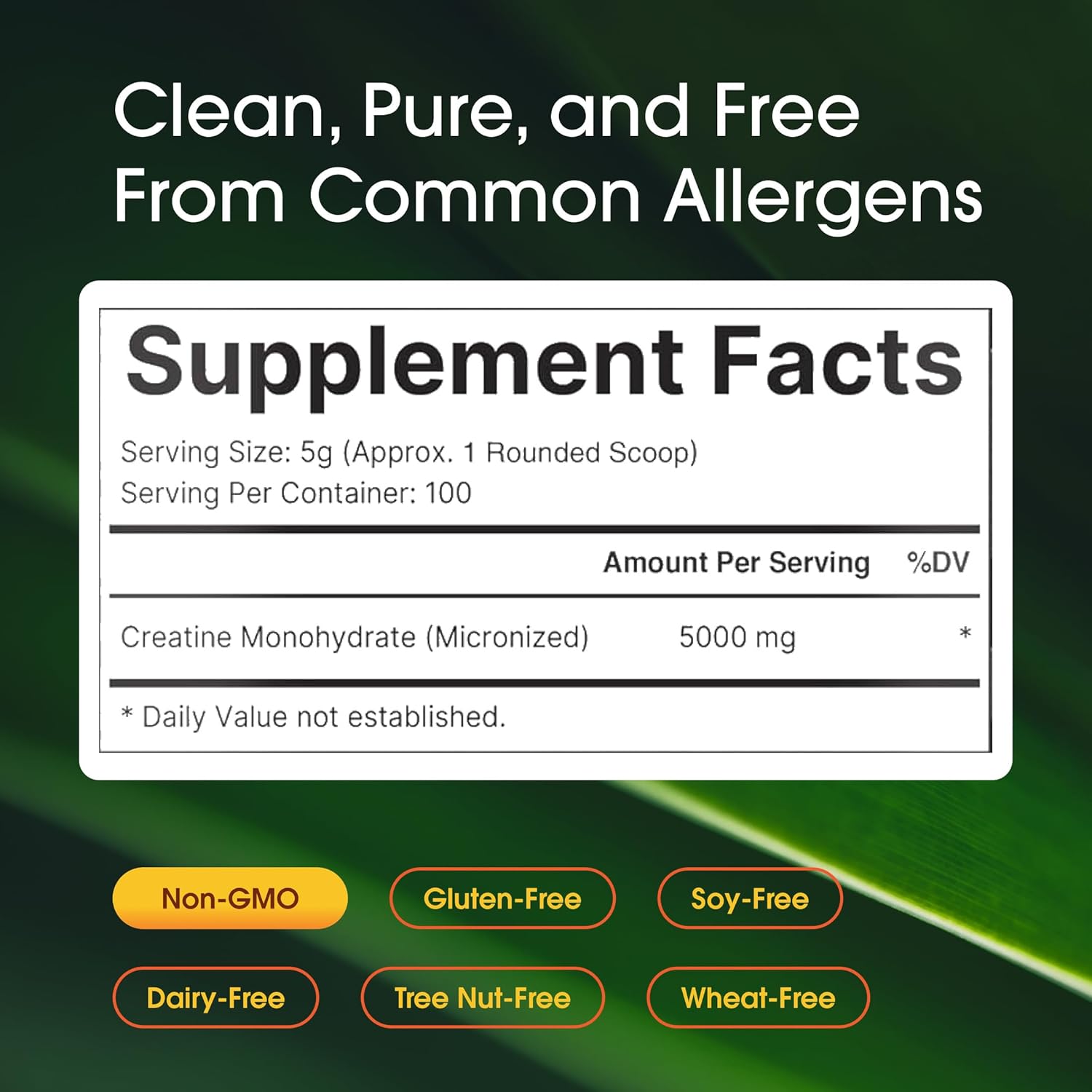 مکمل پیش از تمرین NatureBell – 1.1 پوند، 100 وعده، بدون طعم