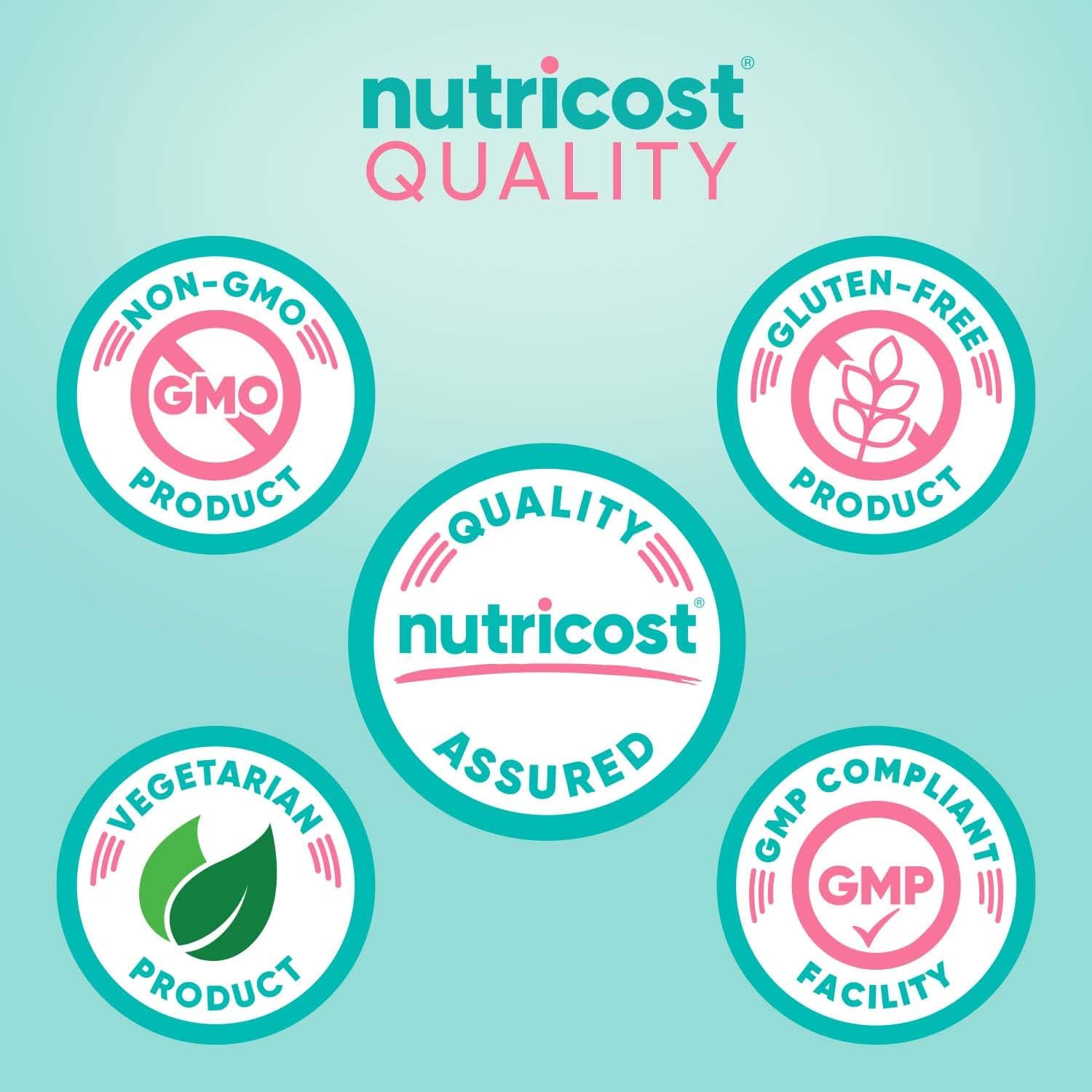 پودر کراتین مونوهیدرات Nutricost – 50 وعده، طعم لیموناد توت‌فرنگی، میکرونیزه