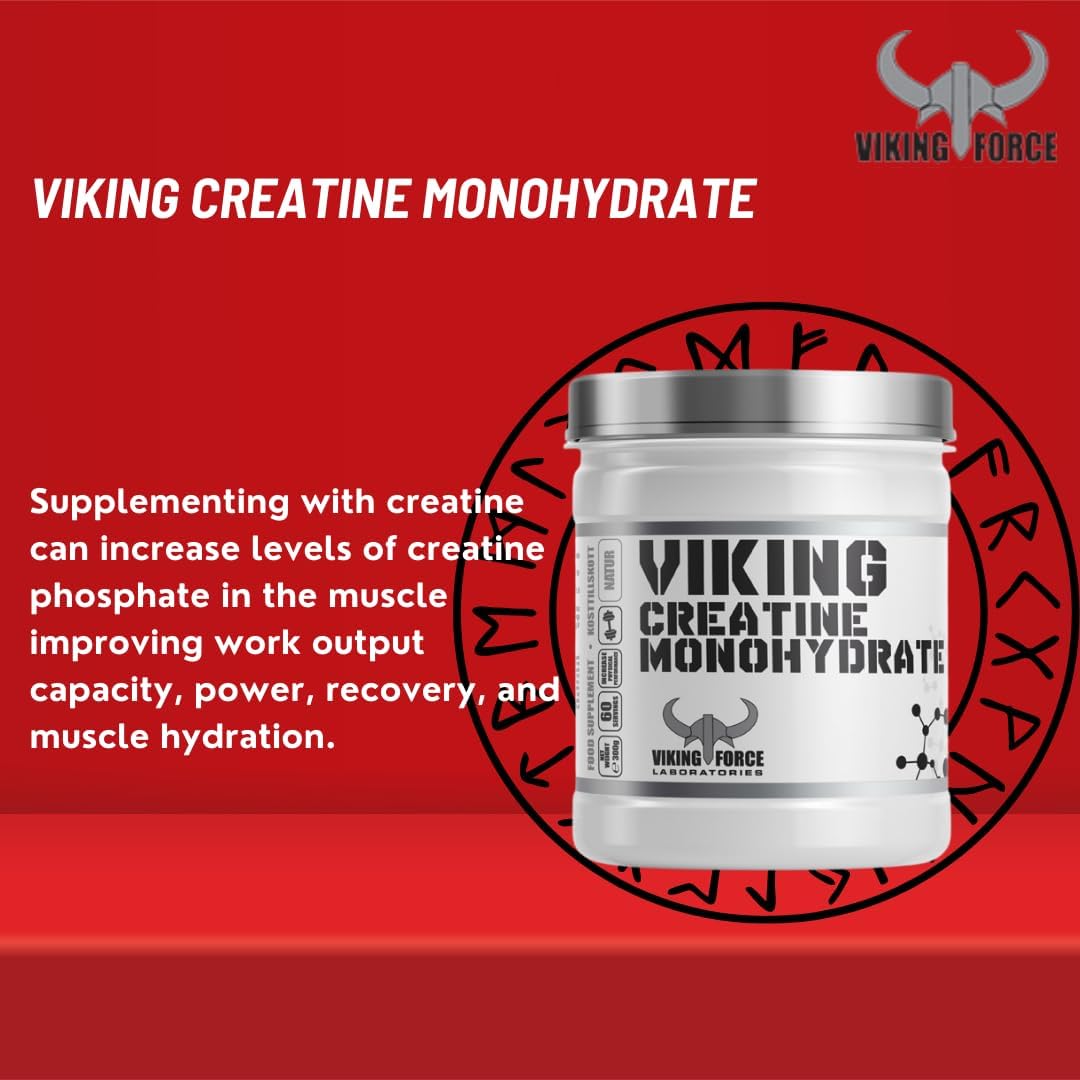 پودر گینر VIKING FORCE – 300 گرم، 60 وعده