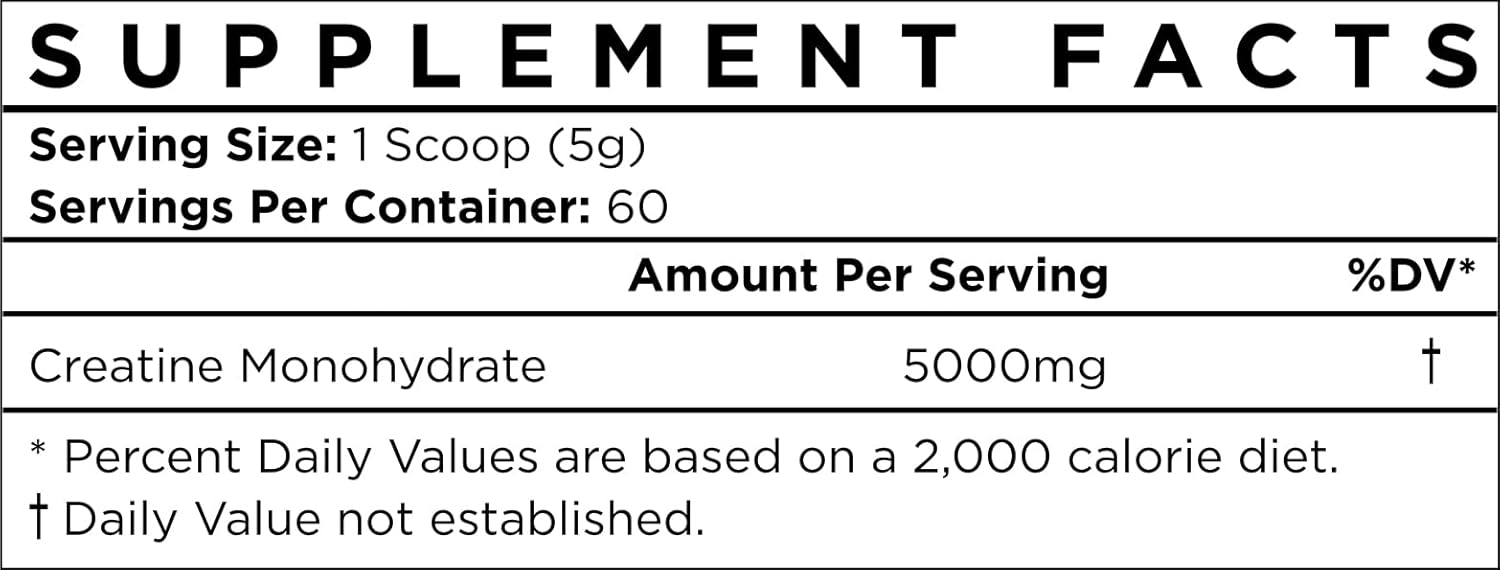 پودر کراتین مونوهیدرات Enhanced – 300 گرم، 60 وعده