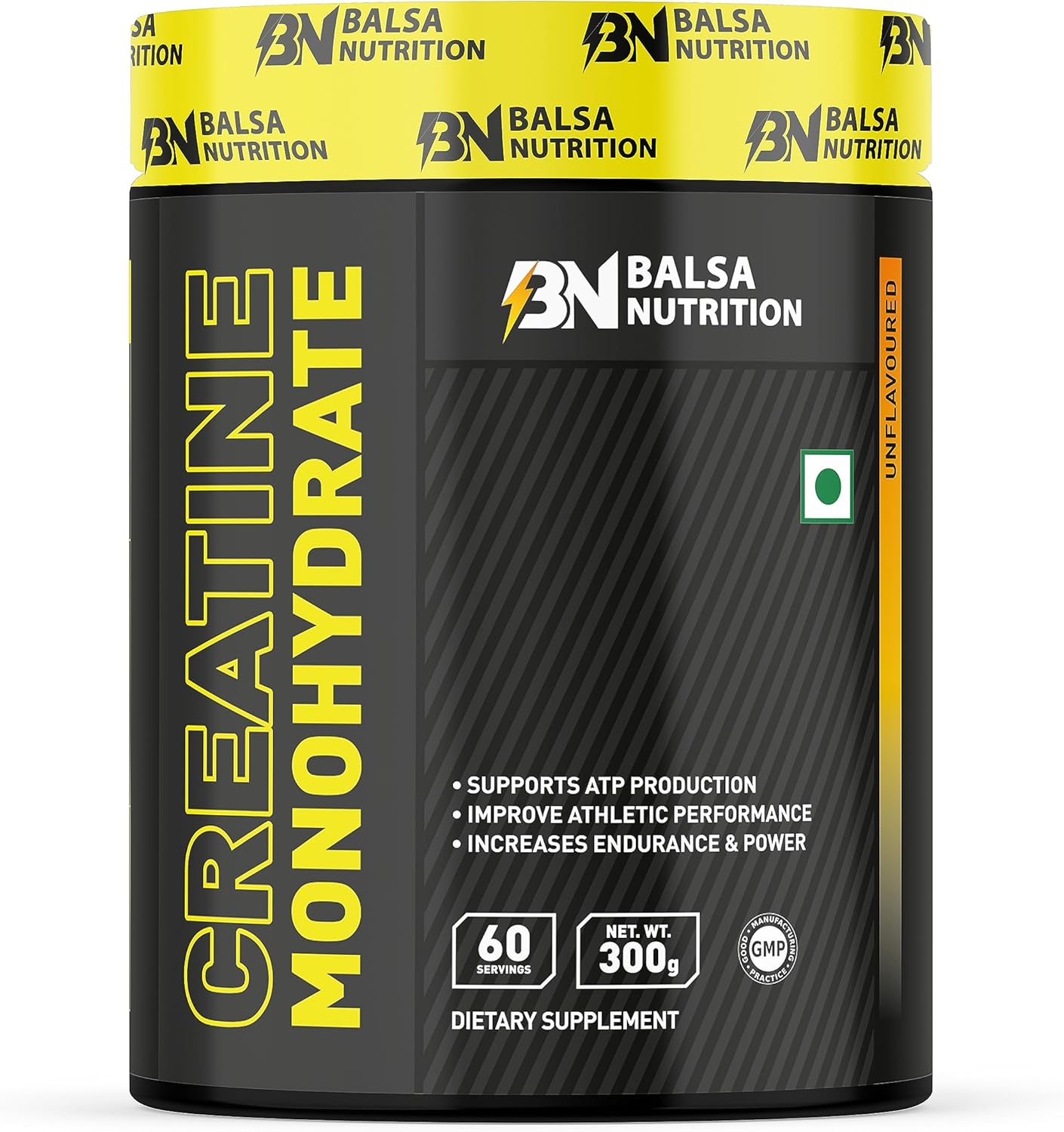 پودر کراتین مونوهیدرات Balsa Nutrition – بدون طعم، میکرونیزه