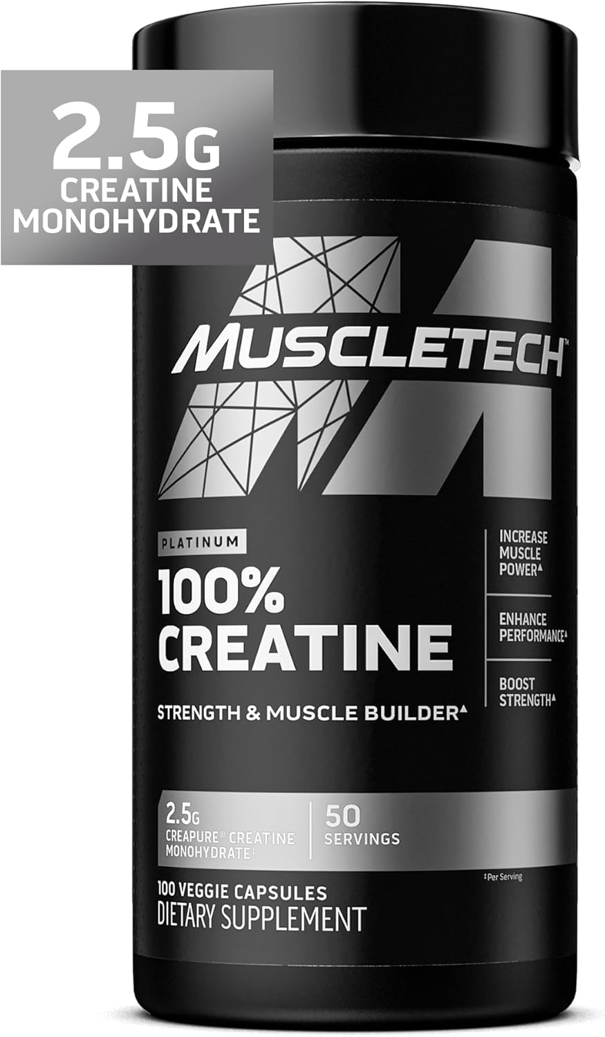پودر کراتین مونوهیدرات Muscletech Platinum – میکرونیزه