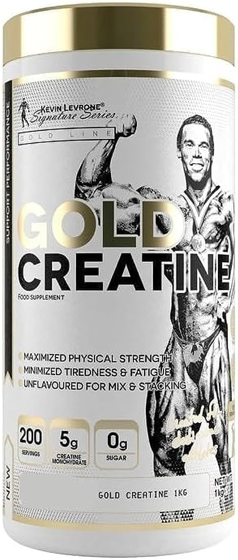 پودر کراتین KEVIN LEVRONE Gold Creatine – 1 کیلوگرم، بدون طعم