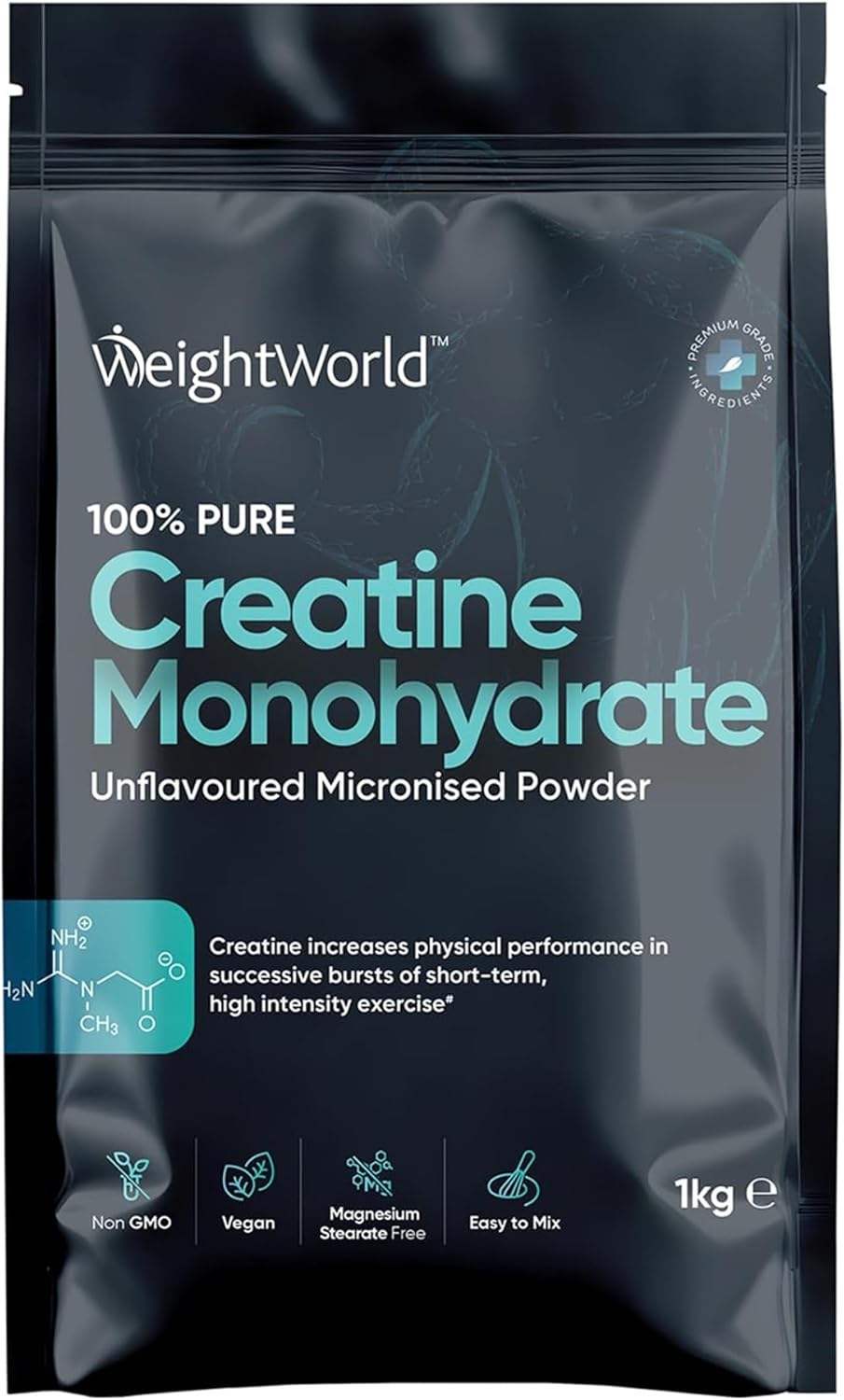 مکمل پیش از تمرین WeightWorld – 1 کیلوگرم، 330 وعده، بدون طعم