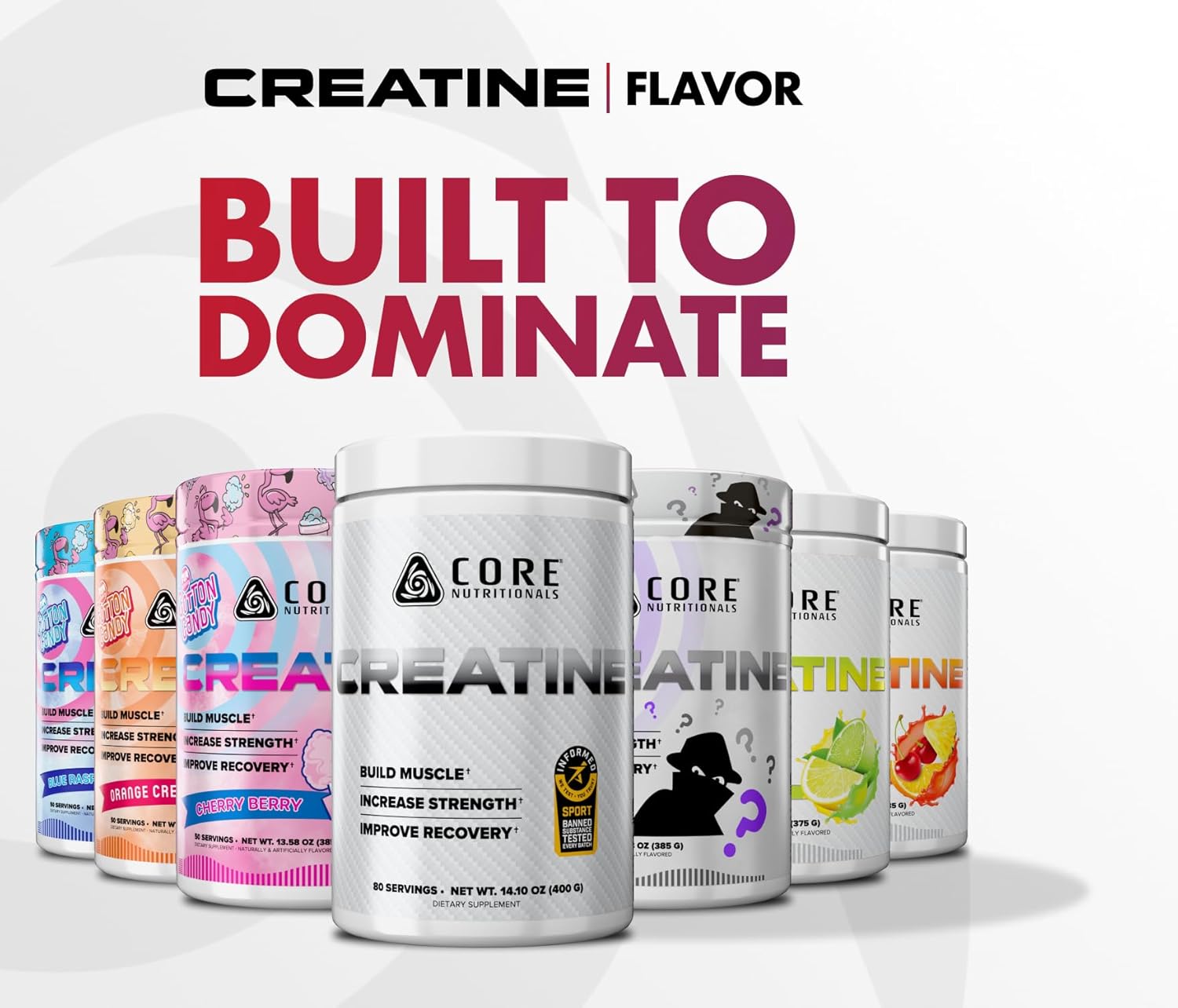 پودر کراتین Core Nutritionals – 50 وعده، طعم لیمو
