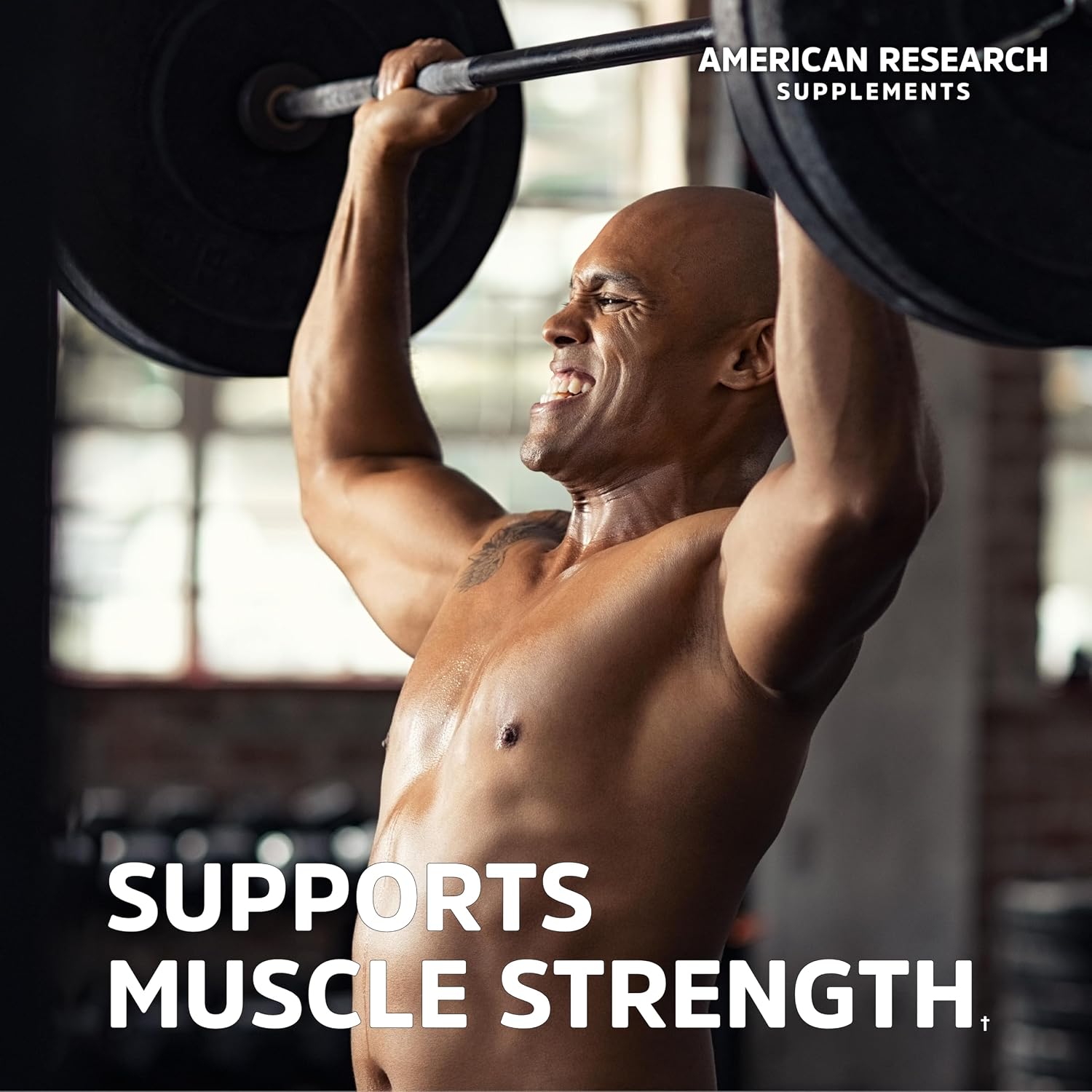 کپسول کراتین مونوهیدرات American Research Supplements – 5 گرم، 4 کپسول، میکرونیزه