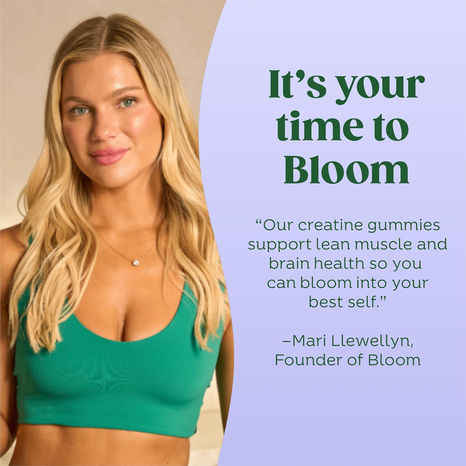پاستیل کراتین مونوهیدرات Bloom Nutrition – 12 وعده، طعم بری، میکرونیزه