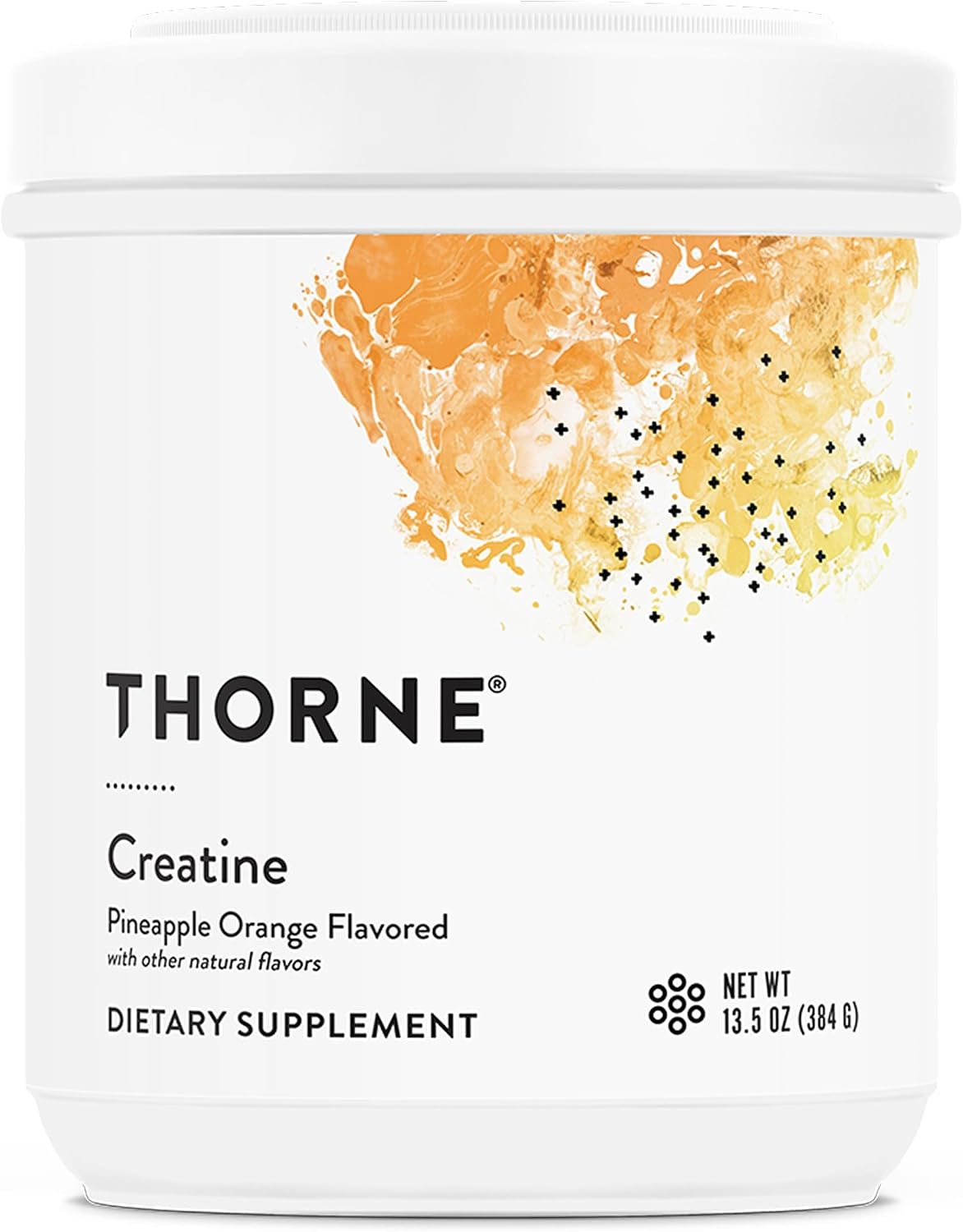 پودر کراتین مونوهیدرات THORNE – 60 وعده، طعم آناناس و پرتقال، میکرونیزه