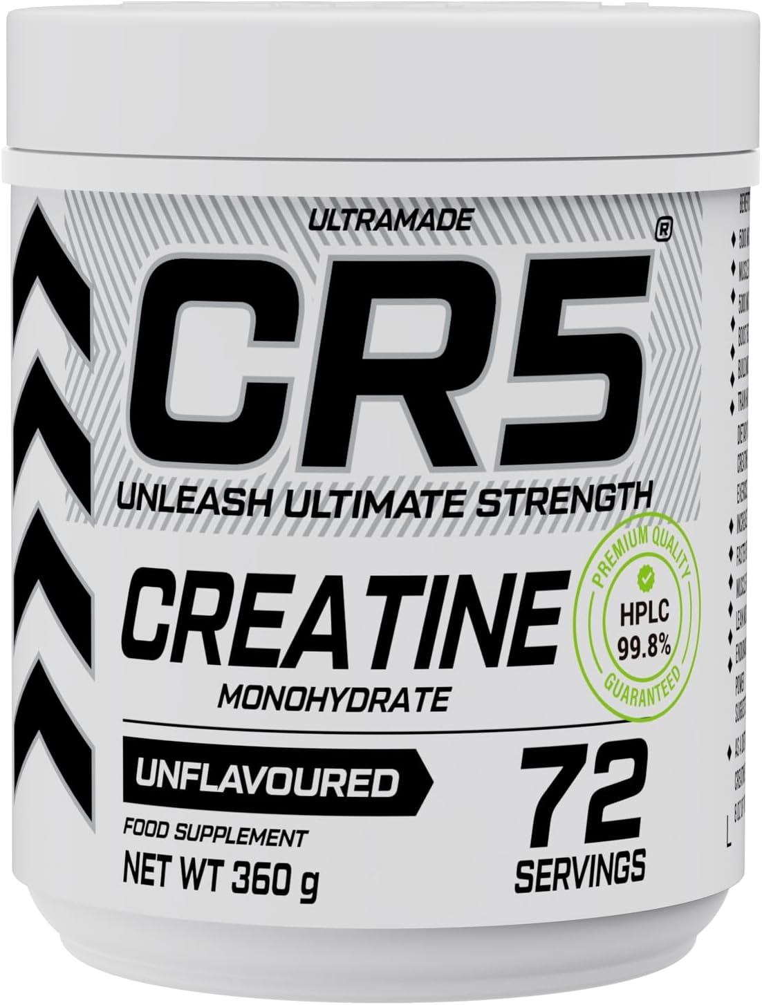 پودر کراتین مونوهیدرات C5 – 72 وعده، میکرونیزه