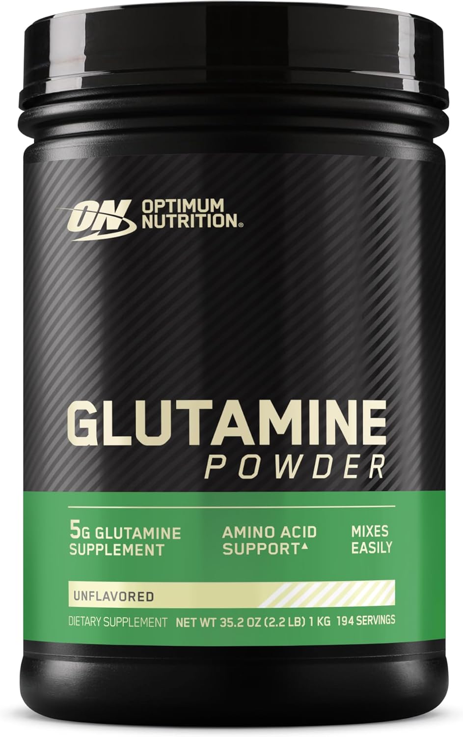 پودر ال-گلوتامین Optimum Nutrition، 1000 گرم، 205 وعده، بدون طعم