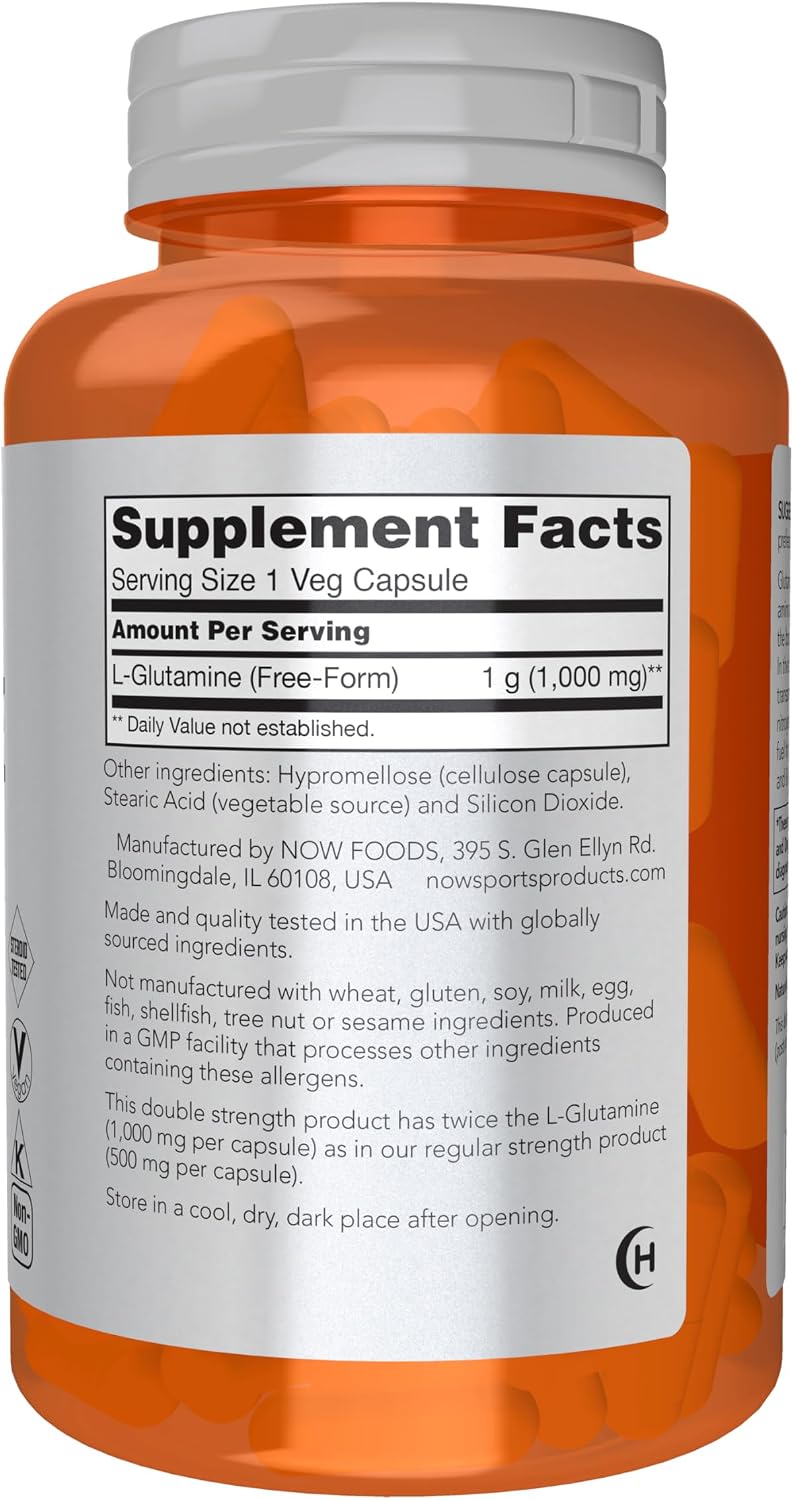 کپسول مکمل سلامت گوارش NOW، 1000 میلی‌گرم، 120 کپسول