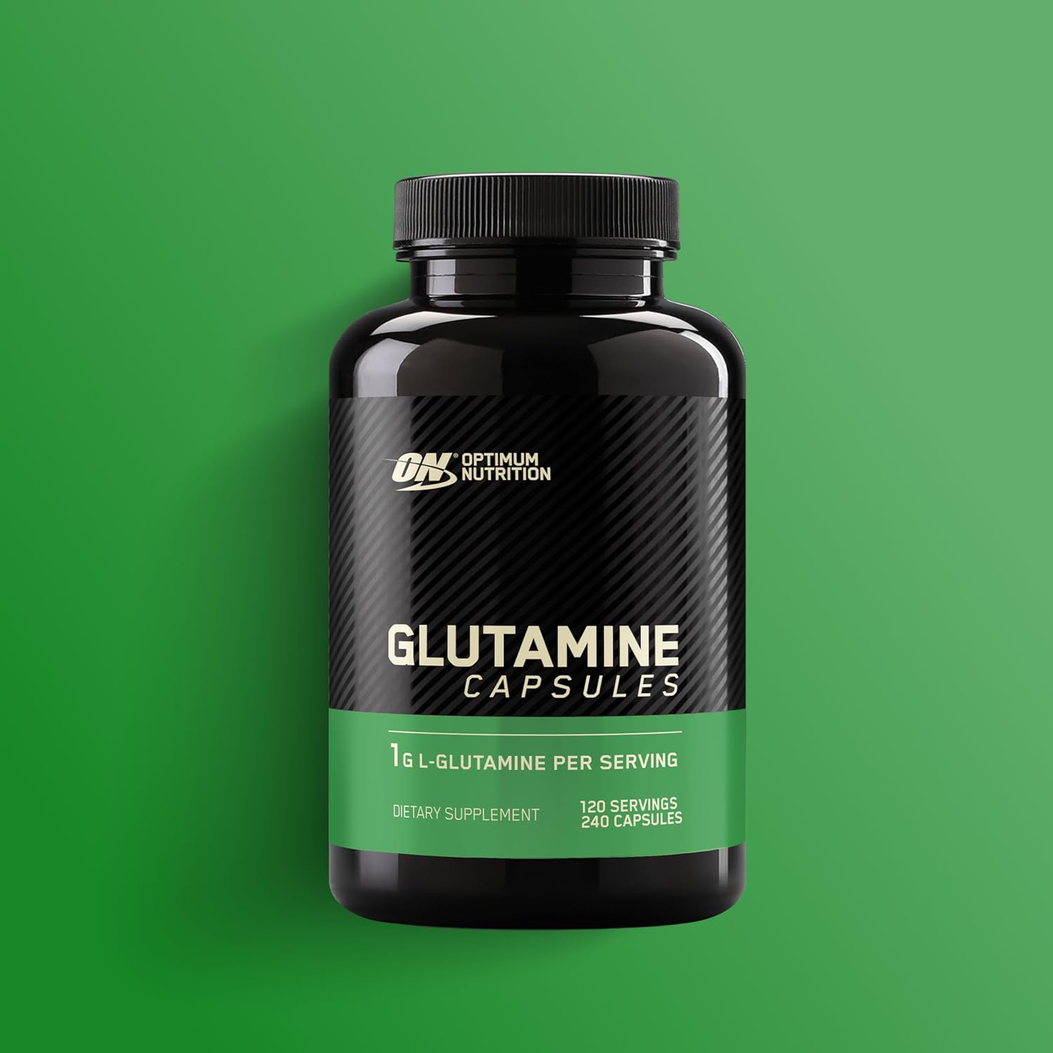 کپسول ال-گلوتامین Optimum Nutrition، 0.5 گرم، 240 کپسول