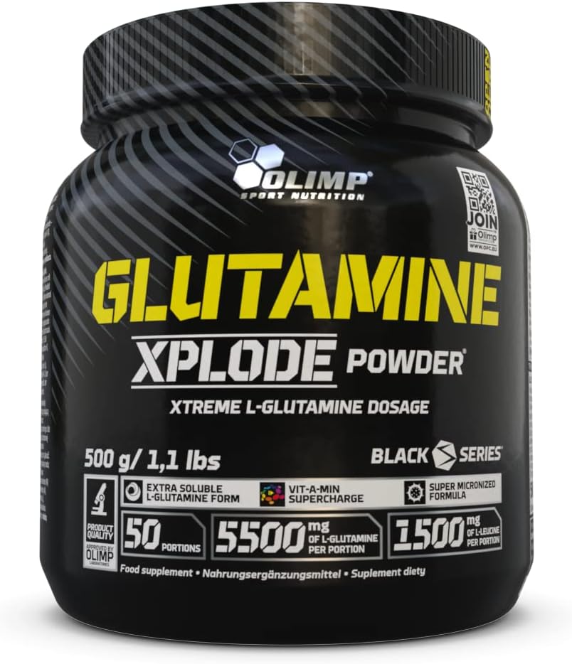 پودر ال-گلوتامین OLIMP SPORT NUTRITION مدل Glutamine Xplode، 500 گرم