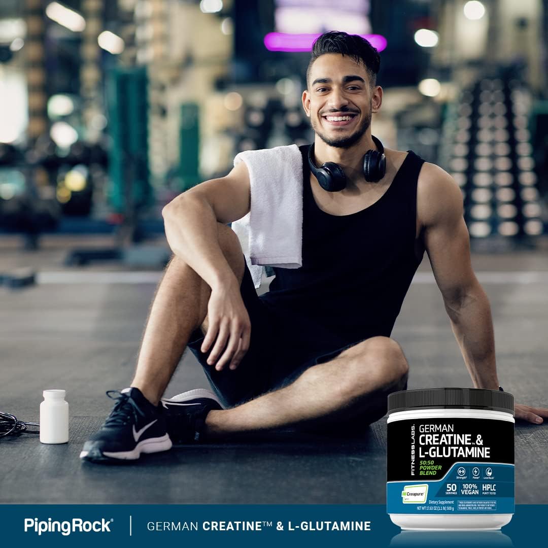 پودر کراتین و گلوتامین Fitness Labs، 500 گرم