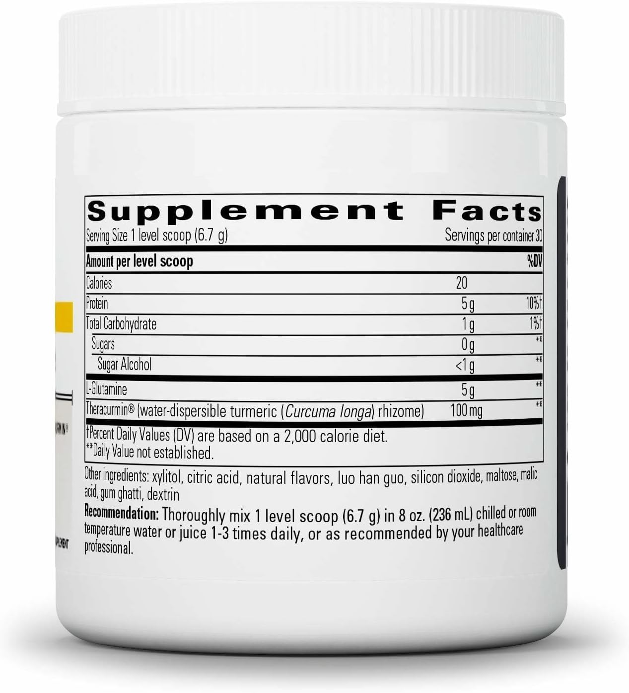 نوشیدنی مکمل سلامت گوارش Integrative Therapeutics، 7.1 اونس، 30 وعده، طعم لیمو و لایم