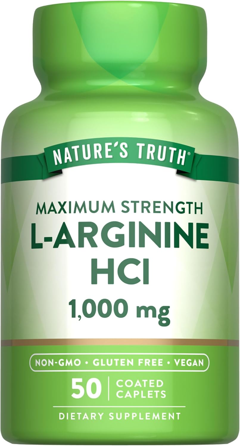 پودر ال-آرژنین Nature's Truth، 50 عدد