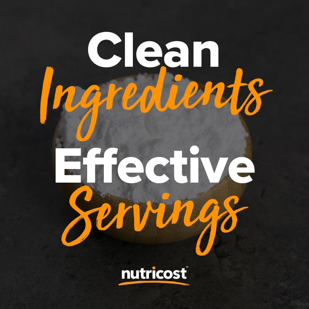 پودر ال-گلوتامین Nutricost، 1 کیلوگرم، بدون طعم
