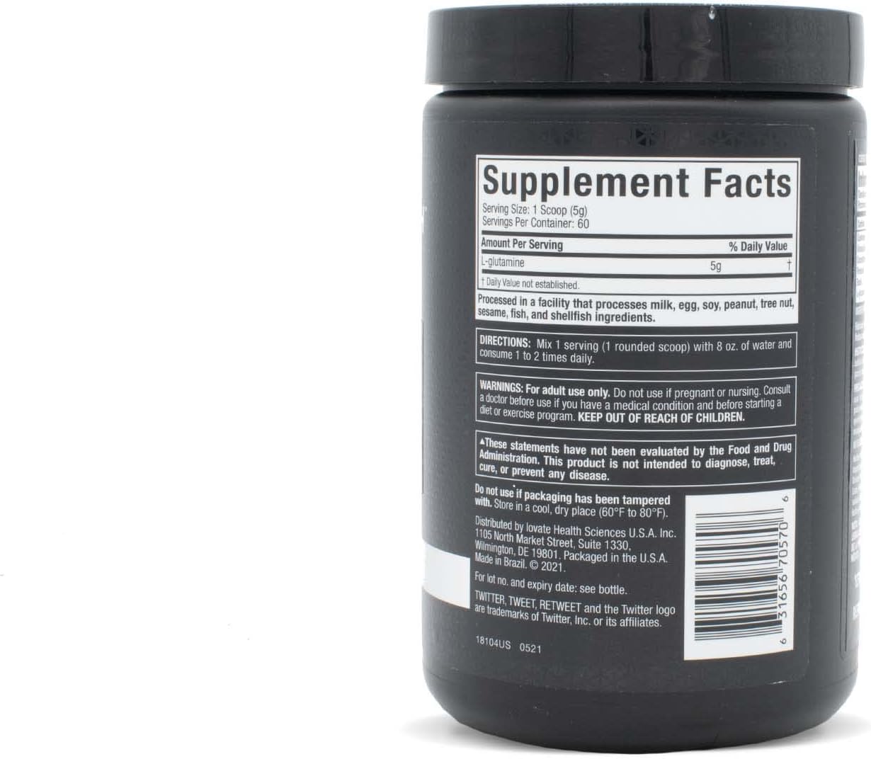 پودر ال-گلوتامین Muscletech