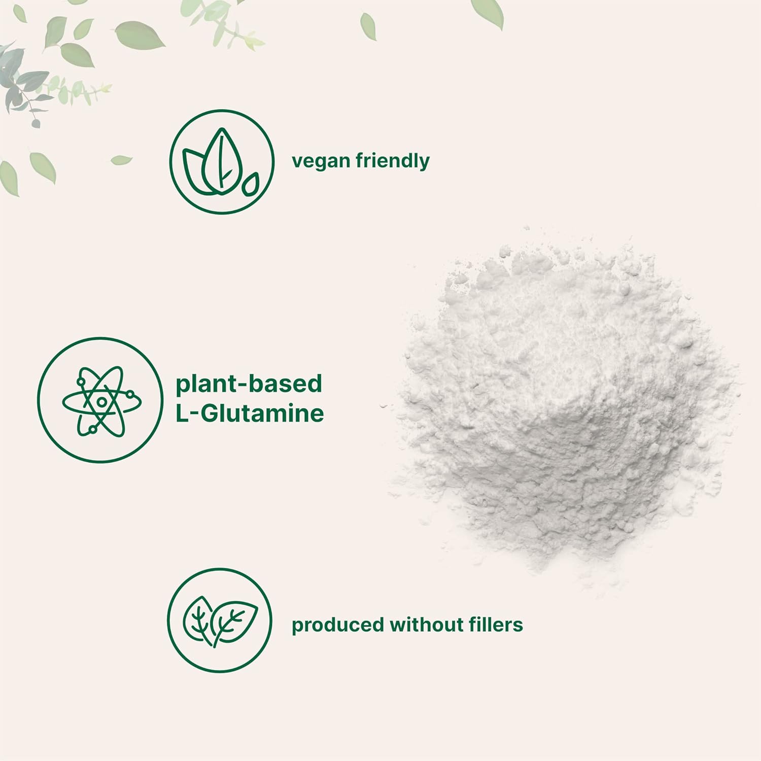 پودر ال-گلوتامین Micro Ingredients، 1 کیلوگرم