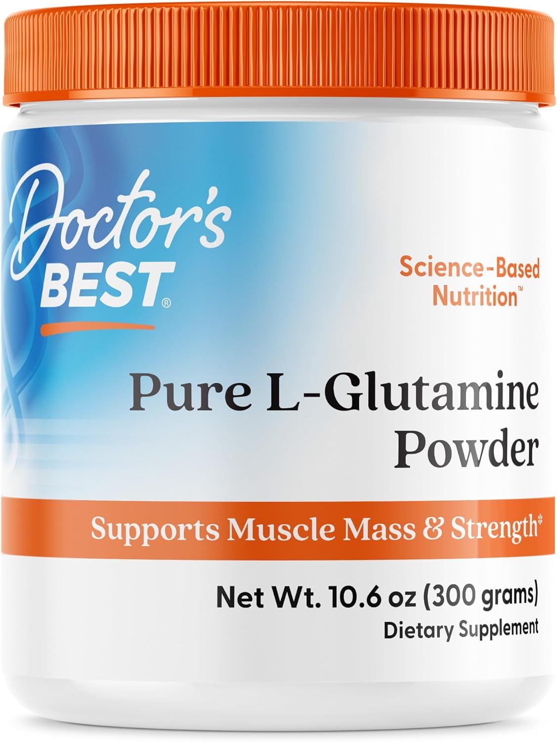 پودر ال-گلوتامین Doctor's Best، 300 گرم