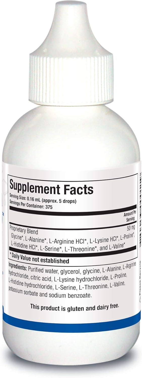 پودر ال-آرژنین BIOTICS RESEARCH، 60 میلی‌لیتر