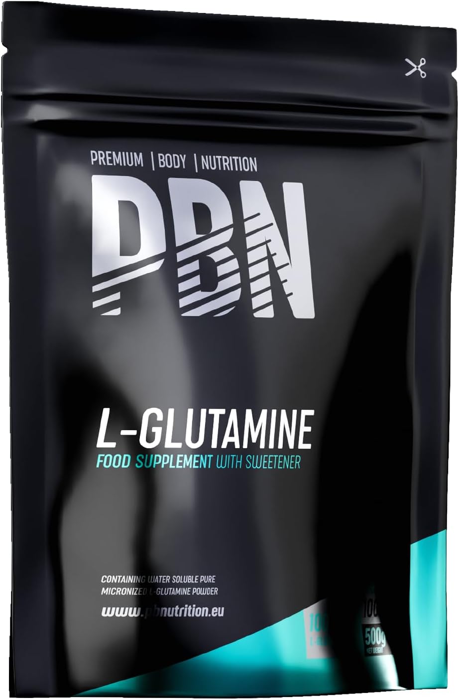 پودر ال-گلوتامین Premium Body Nutrition، 500 گرم
