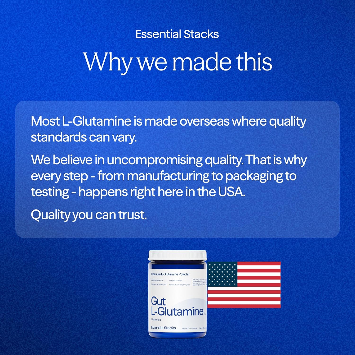 پودر مکمل سلامت گوارش Essential Stacks