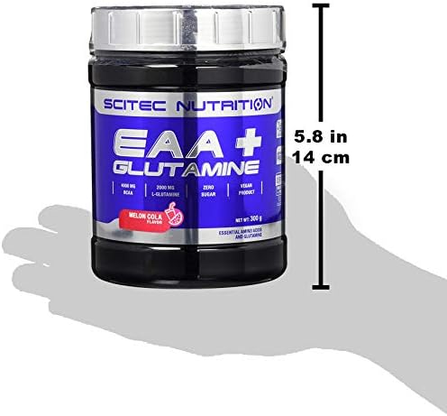 پودر آمینو اسید و گلوتامین Scitec Nutrition، 300 گرم، طعم ملون کولا