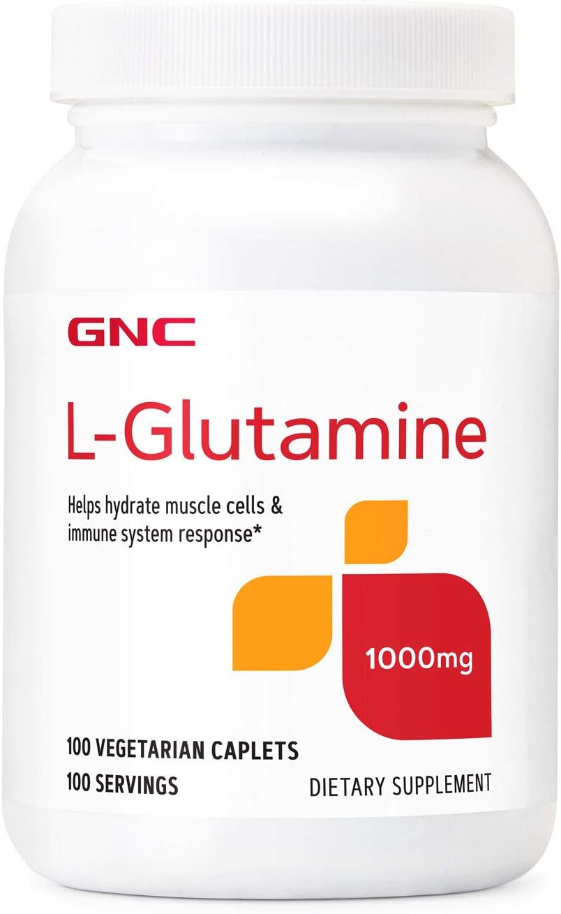 قرص ال-گلوتامین GNC، 1000 میلی‌گرم