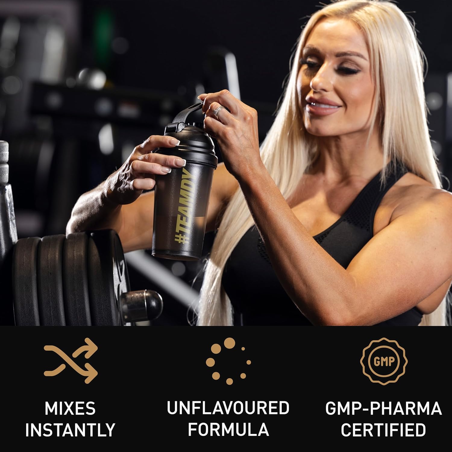 پودر ال-گلوتامین DY Nutrition، 300 گرم، بدون طعم