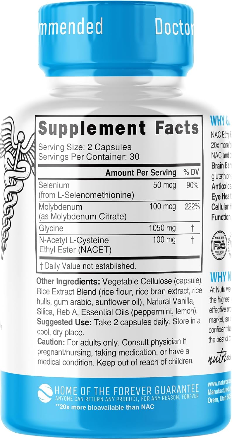 کپسول گلوتاتیون Nature's Fusions، 60 کپسول