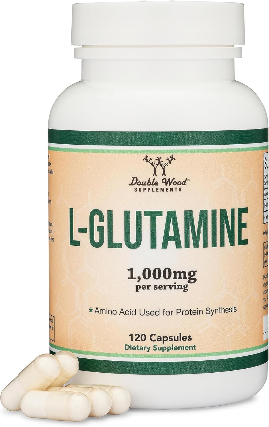 کپسول مکمل سلامت گوارش Double Wood Supplements، 1000 میلی‌گرم، 120 کپسول