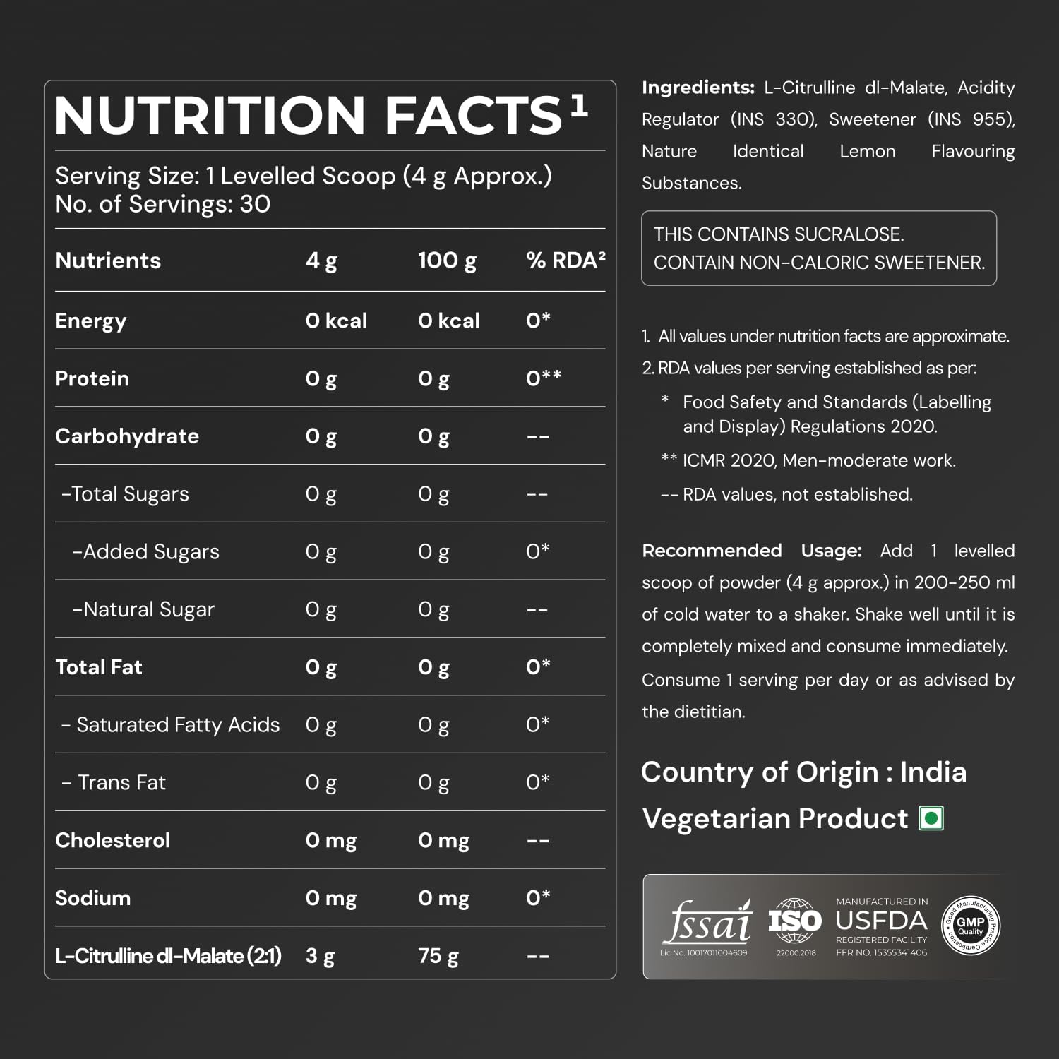 پودر پری‌ورک‌اوت Nutrabay، 120 گرم، طعم لیمو