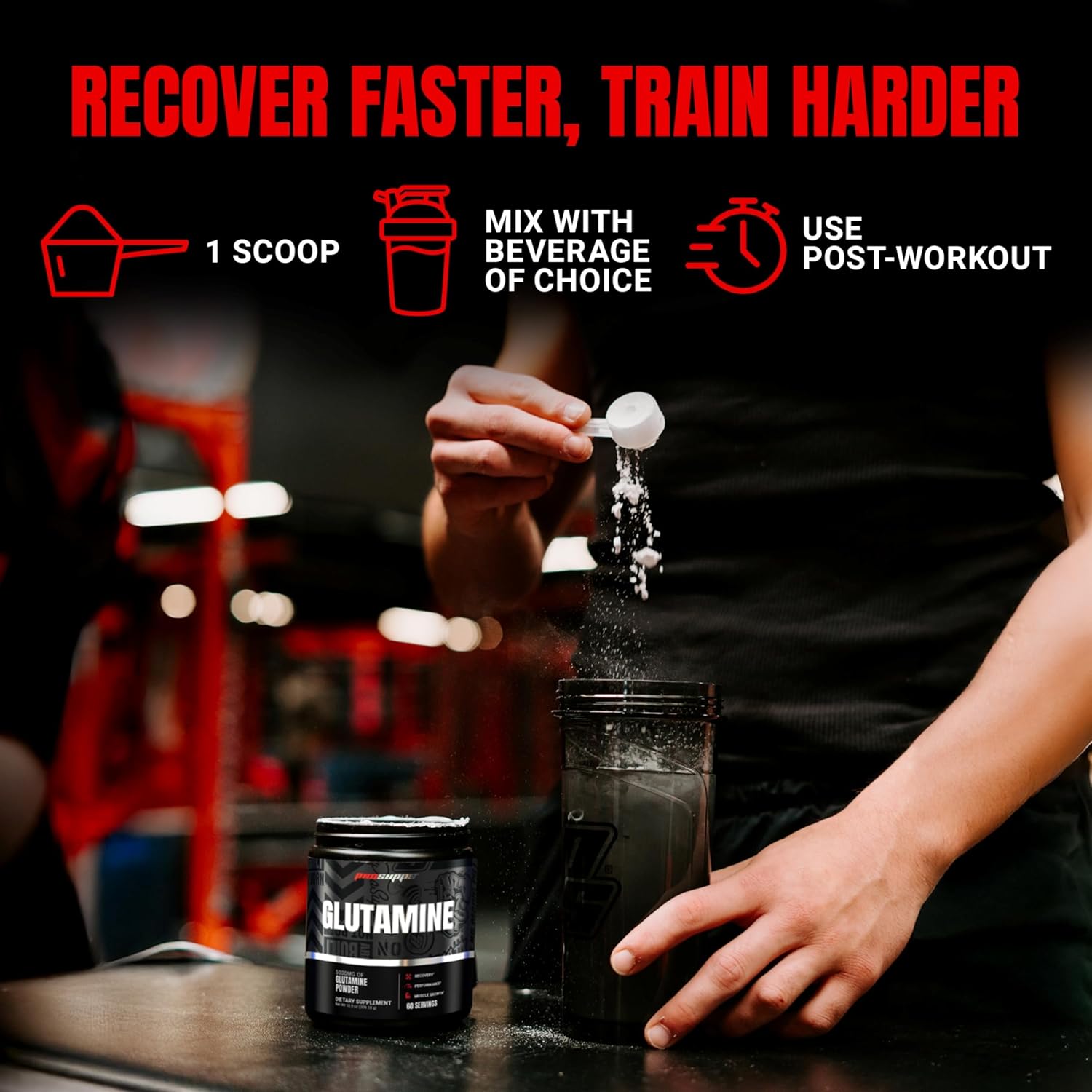 پودر ال-گلوتامین ProSupps، 60 وعده