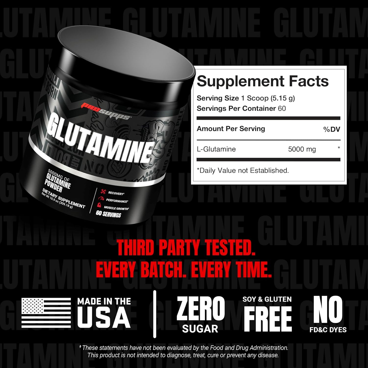 پودر ال-گلوتامین ProSupps، 60 وعده