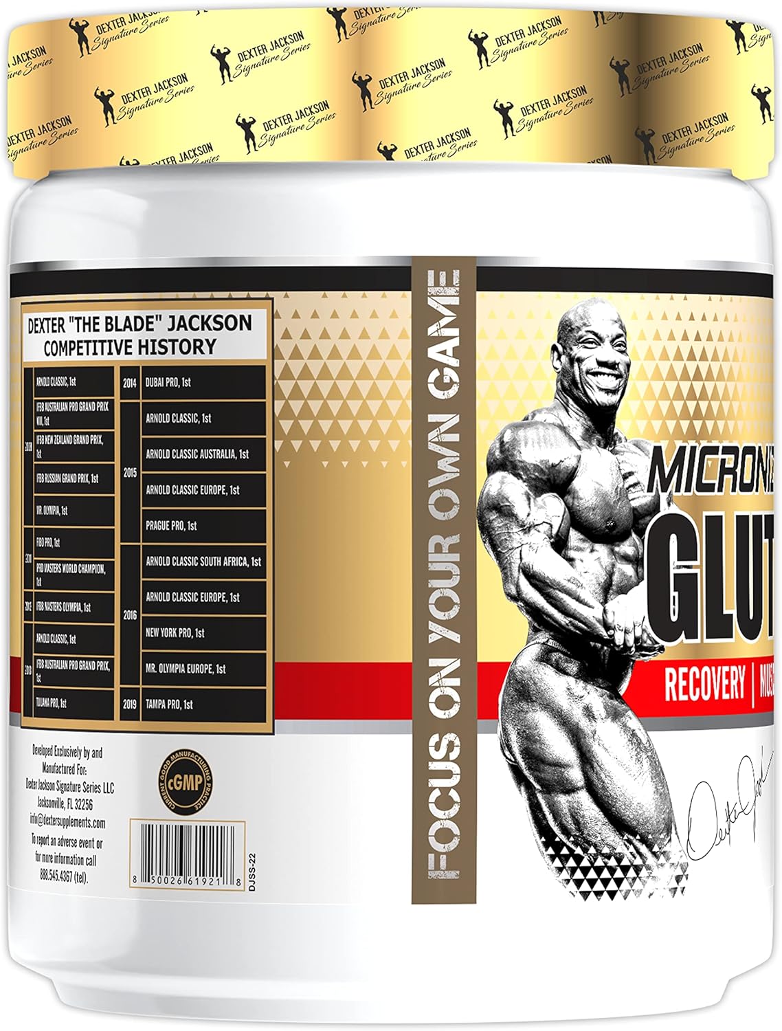 پودر ال-گلوتامین DEXTER JACKSON